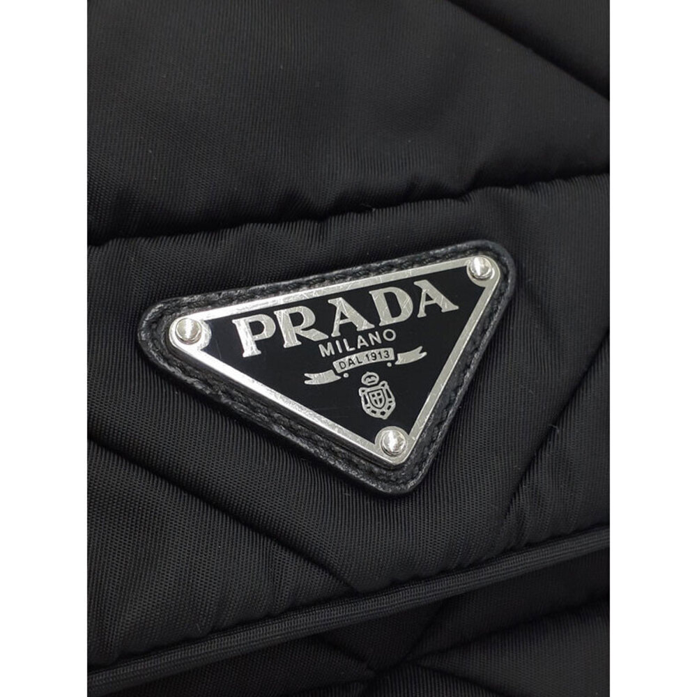 Prada Padded ReNylon Shoulder Crossbody Bag black - Picture 6 of 9